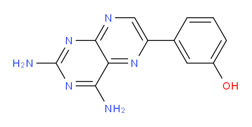 3-(2,4-Diamino-6-pteridinyl)phenol (ACI)