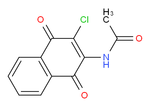 2-Acetamido-3-chloro-1,4-naphthoquinone