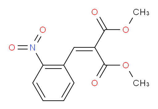 1,3-Dimethyl 2-[(2-nitrophenyl)methylene]propanedioate (ACI)