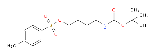 1,1-Dimethylethyl N-[4-[[(4-methylphenyl)sulfonyl]oxy]butyl]carbamate (ACI)