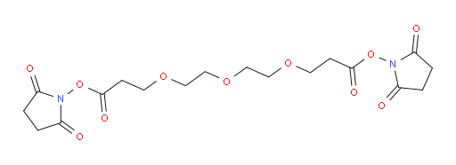 1,1′-Bis(2,5-dioxo-1-pyrrolidinyl) 3,3′-[oxybis(2,1-ethanediyloxy)]bis[propanoate] (ACI)