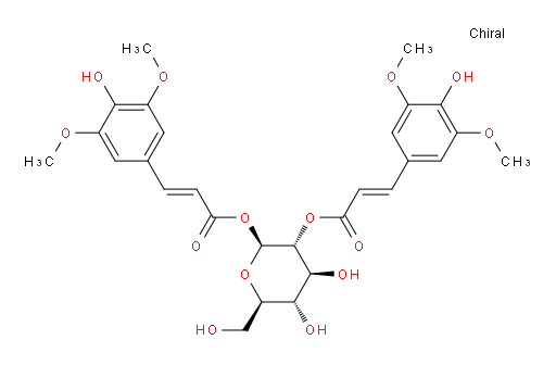 1,2-Disinapoylglucose