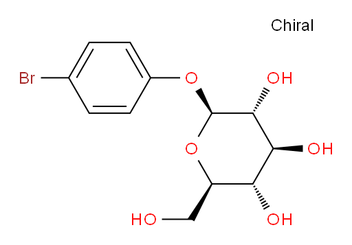 4-Bromophenyl β-D-glucopyranoside (ACI)