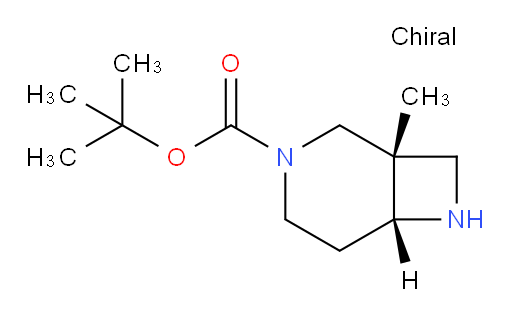 rel-1,1-Dimethylethyl (1R,6S)-1-methyl-3,7-diazabicyclo[4.2.0]octane-3-carboxylate (ACI)
