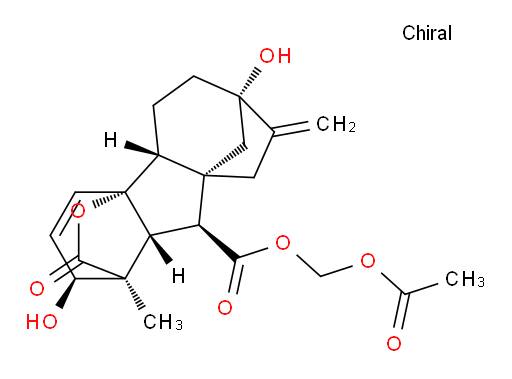 (Acetyloxy)methyl (1S,2S,4aR,4bR,7S,9aS,10S,10aR)-1,2,4b,5,6,7,8,9,10,10a-decahydro-2,7-dihydroxy-1-methyl-8-methylene-13-oxo-4a,1-(epoxymethano)-7,9a-methanobenz[a]azulene-10-acetate (ACI)