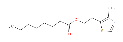 2-(4-methylthiazol-5-yl)ethyl octanoate