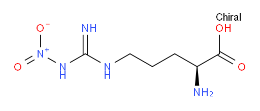 (S)-2-amino-5-(3-nitroguanidino)pentanoic acid