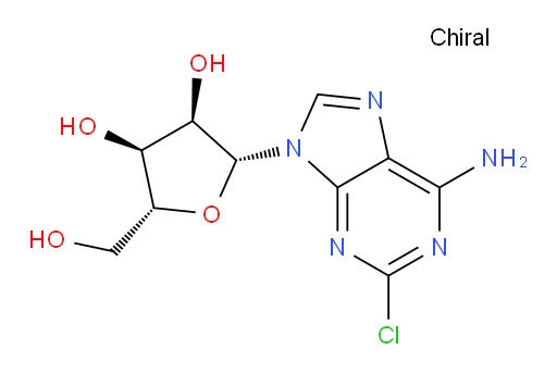 (2R,3R,4S,5R)-2-(6-amino-2-chloro-9H-purin-9-yl)-5-(hydroxymethyl)tetrahydrofuran-3,4-diol