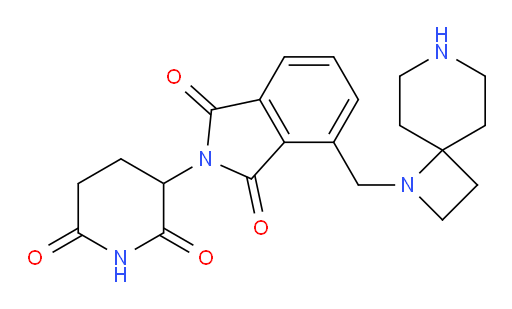 4-({1,7-diazaspiro[3.5]nonan-1-yl}methyl)-2-(2,6-dioxopiperidin-3-yl)-2,3-dihydro-1H-isoindole-1,3-dione