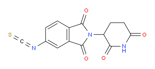 2-(2,6-dioxopiperidin-3-yl)-5-isothiocyanato-2,3-dihydro-1H-isoindole-1,3-dione