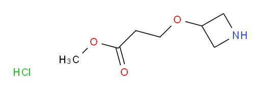 methyl 3-(azetidin-3-yloxy)propanoate hydrochloride