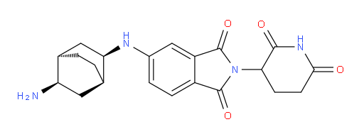 rac-5-{[(1R,2R,4R,5R)-5-aminobicyclo[2.2.2]octan-2-yl]amino}-2-(2,6-dioxopiperidin-3-yl)-2,3-dihydro-1H-isoindole-1,3-dione