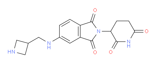 5-{[(azetidin-3-yl)methyl]amino}-2-(2,6-dioxopiperidin-3-yl)-2,3-dihydro-1H-isoindole-1,3-dione