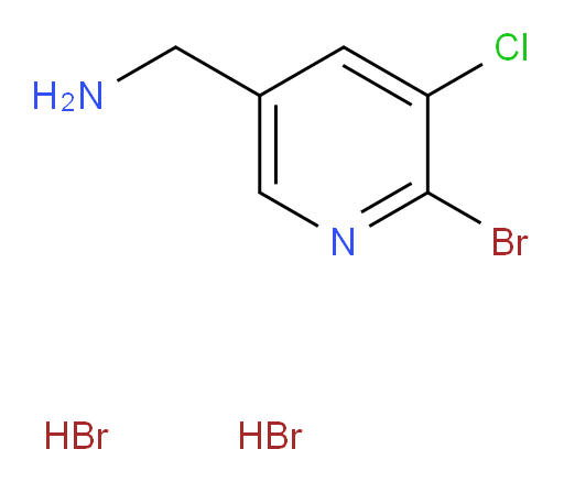 1-(6-bromo-5-chloropyridin-3-yl)methanamine dihydrobromide