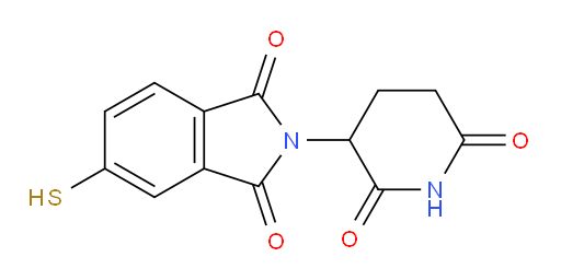 2-(2,6-dioxopiperidin-3-yl)-5-sulfanyl-2,3-dihydro-1H-isoindole-1,3-dione
