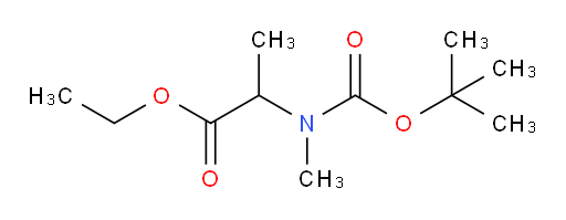 ethyl 2-{[(tert-butoxy)carbonyl](methyl)amino}propanoate