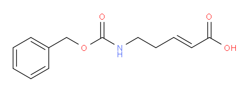 5-{[(benzyloxy)carbonyl]amino}pent-2-enoic acid