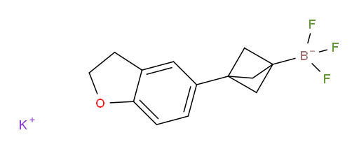 potassium [3-(2,3-dihydro-1-benzofuran-5-yl)bicyclo[1.1.1]pentan-1-yl]trifluoroboranuide