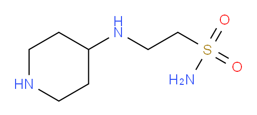 2-[(piperidin-4-yl)amino]ethane-1-sulfonamide