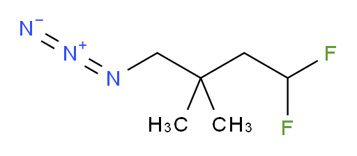 4-azido-1,1-difluoro-3,3-dimethylbutane