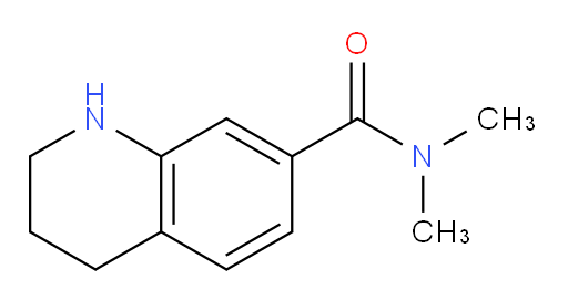 N,N-dimethyl-1,2,3,4-tetrahydroquinoline-7-carboxamide