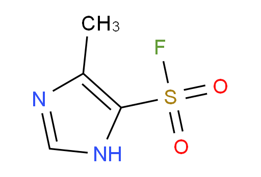 4-methyl-1H-imidazole-5-sulfonyl fluoride