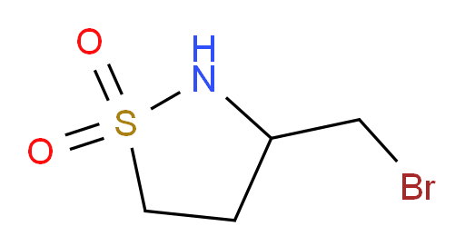 3-(bromomethyl)-1lambda6,2-thiazolidine-1,1-dione
