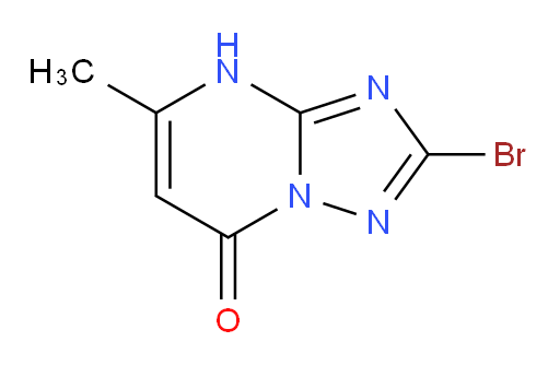 2-bromo-5-methyl-4H,7H-[1,2,4]triazolo[1,5-a]pyrimidin-7-one