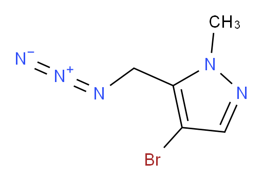 5-(azidomethyl)-4-bromo-1-methyl-1H-pyrazole