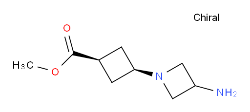 methyl (1s,3s)-3-(3-aminoazetidin-1-yl)cyclobutane-1-carboxylate