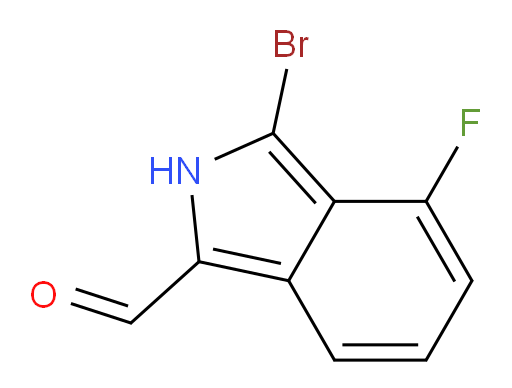3-bromo-4-fluoro-2H-isoindole-1-carbaldehyde