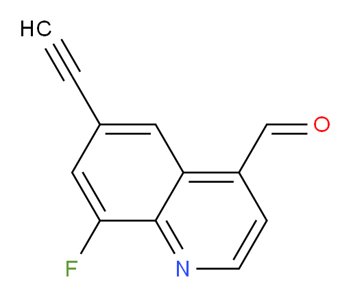 6-ethynyl-8-fluoroquinoline-4-carbaldehyde