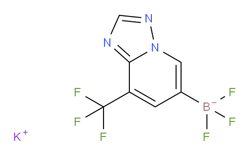 potassium trifluoro[8-(trifluoromethyl)-[1,2,4]triazolo[1,5-a]pyridin-6-yl]boranuide