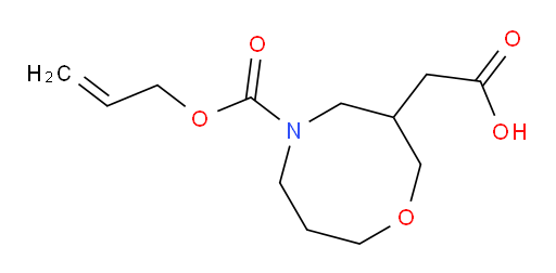 2-{5-[(prop-2-en-1-yloxy)carbonyl]-1,5-oxazocan-3-yl}acetic acid