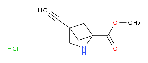 methyl 4-ethynyl-2-azabicyclo[2.1.1]hexane-1-carboxylate hydrochloride
