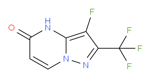 3-fluoro-2-(trifluoromethyl)-4H,5H-pyrazolo[1,5-a]pyrimidin-5-one