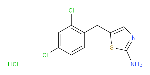 5-[(2,4-dichlorophenyl)methyl]-1,3-thiazol-2-amine hydrochloride