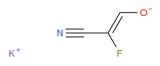 potassium 2-cyano-2-fluoroeth-1-en-1-olate