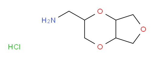 1-{hexahydrofuro[3,4-b][1,4]dioxin-2-yl}methanamine hydrochloride
