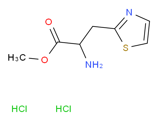 methyl 2-amino-3-(1,3-thiazol-2-yl)propanoate dihydrochloride
