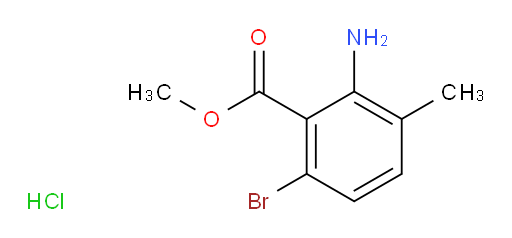 methyl 2-amino-6-bromo-3-methylbenzoate hydrochloride