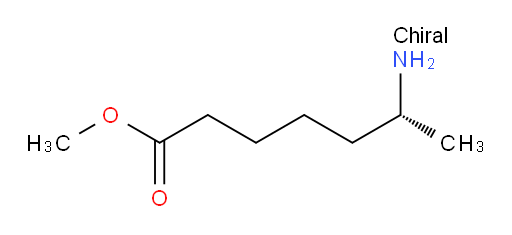 methyl (6R)-6-aminoheptanoate