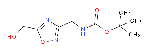 tert-butyl N-{[5-(hydroxymethyl)-1,2,4-oxadiazol-3-yl]methyl}carbamate