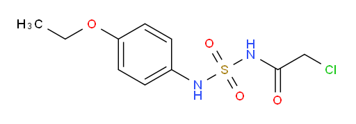 2-chloro-N-[(4-ethoxyphenyl)sulfamoyl]acetamide