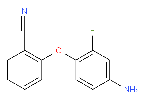 2-(4-amino-2-fluorophenoxy)benzonitrile