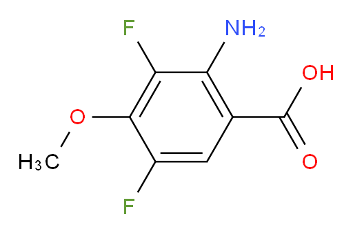 2-amino-3,5-difluoro-4-methoxybenzoic acid