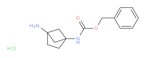 benzyl N-{4-aminobicyclo[2.1.1]hexan-1-yl}carbamate hydrochloride