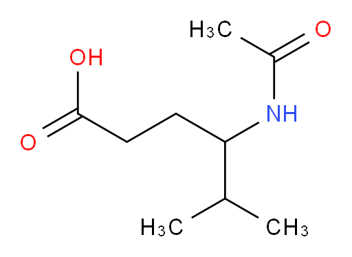 4-acetamido-5-methylhexanoic acid