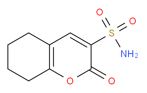 2-oxo-5,6,7,8-tetrahydro-2H-chromene-3-sulfonamide