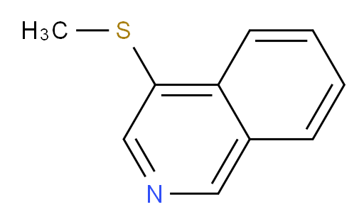 4-(methylsulfanyl)isoquinoline